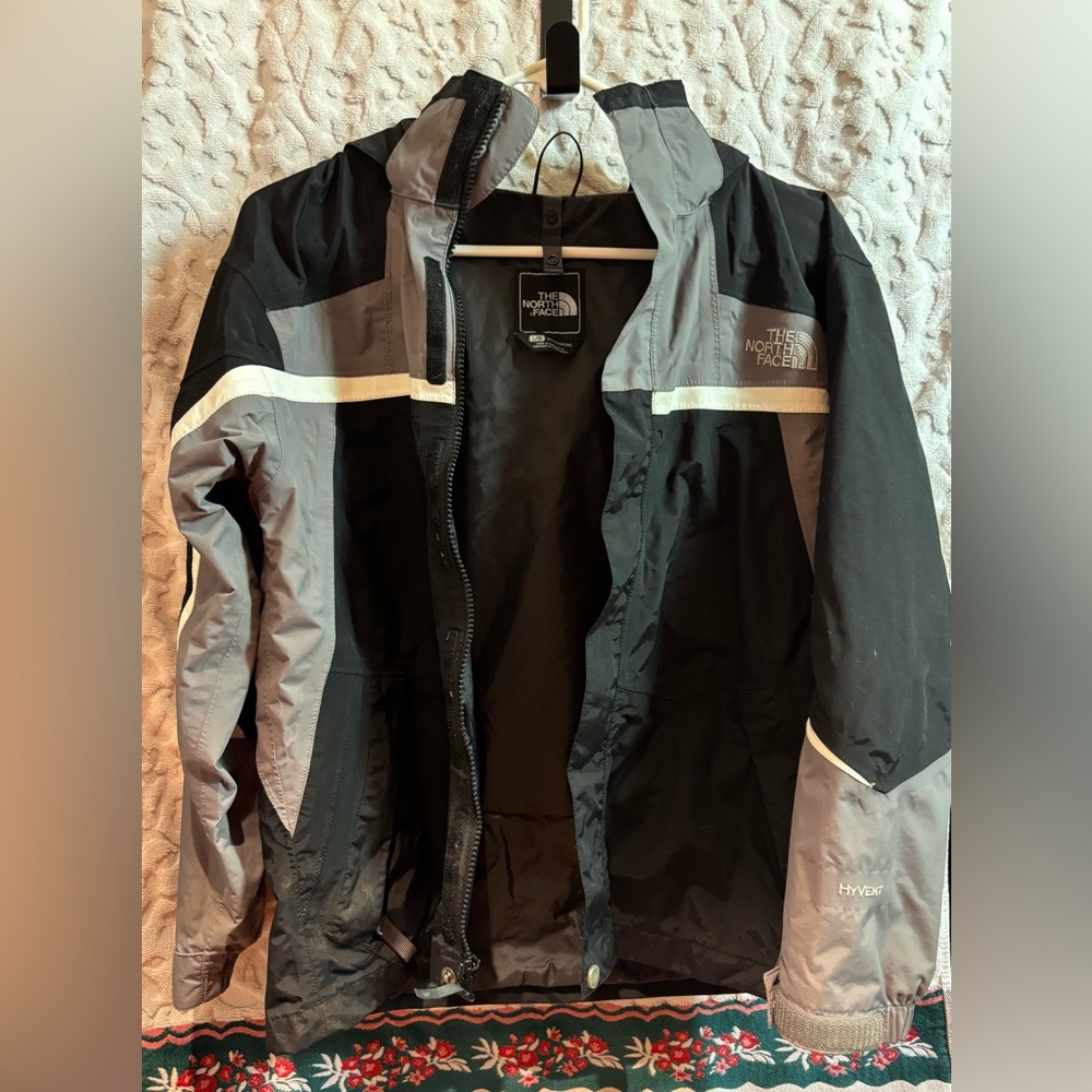 The North Face Boy’s Black and Gray Performance Jacket